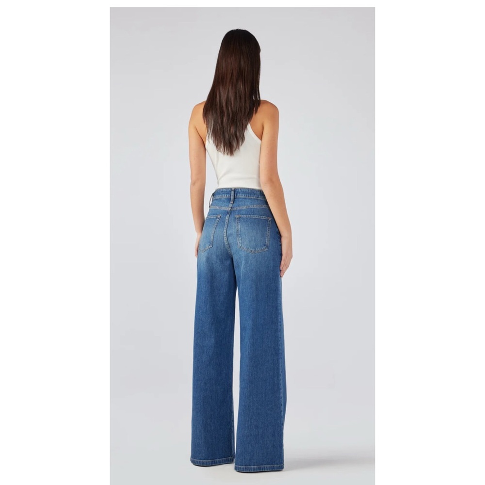 TRIARCHY HIGH WAIST WIDE LEGS JEANS - Picture 4 of 12